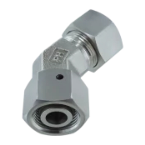 Codo giratorio de 45 grados.