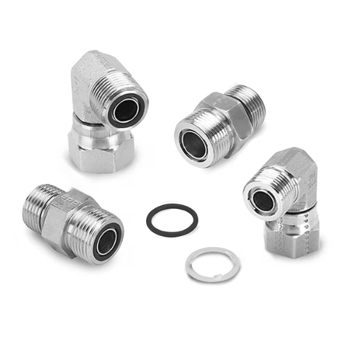 Accesorios abocardados de 90°