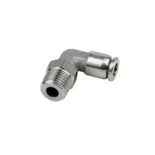 Stainless steel 90 degree hydraulic elbow